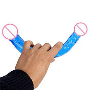 Подвійний фалоімітатор Love Toy реалістичний подвійний пеніс для дорослих, фото 4