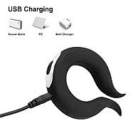 Чоловіче віброкільце Ikoky на пеніс, 10 режимів вібрації та затримка еякуляції, фото 3