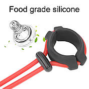 Силіконові ереційні кільця Love Toy на пеніс, затримка еякуляції та підсилення потенції, фото 5