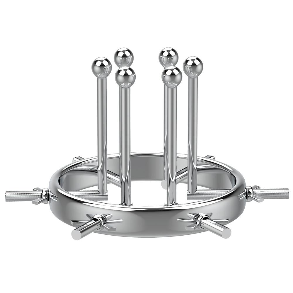 Металева анально-вагінальна пробка Love Toy анальний розширювач та інтимна іграшка