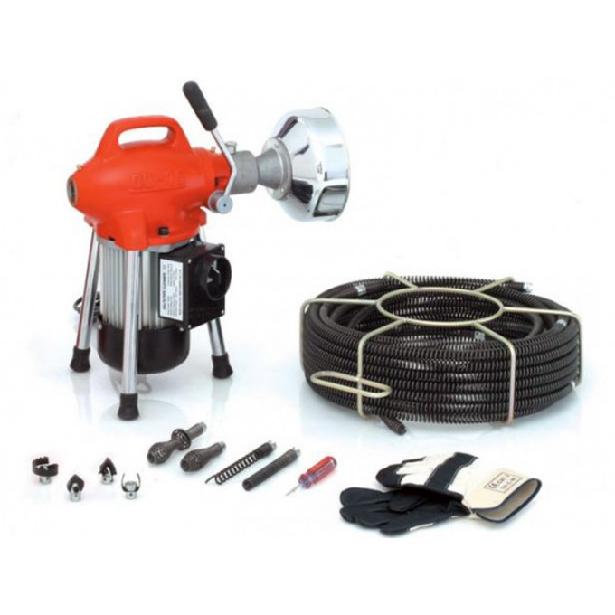 Машина для очищення труб Dali GQ-75 (труби від 20 мм до 100 мм.), фото 1