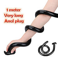 Анальна пробка Ikoky 1 метр, екстремально довгий фалоімітатор і масажер простати, фото 3