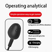 Частотний уретральний вібратор Bombomda пробка для пеніса з вібрацією та розширенням, фото 5