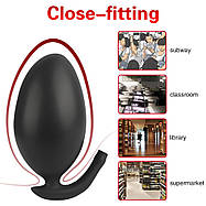 Силіконовий надувний фалоімітатор Love Toy з насосом, великий анальний розширювач простати, фото 2