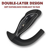 Анальна пробка Love Toy надувний фалоімітатор-насос і розширювач для масажу простати, фото 4