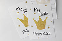 Мини-открытка "My Little pincess", 10х7 см