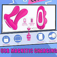 Вібратор Love Toy із дистанційним керуванням, стимулятор клітора і масажер точки G, фото 2