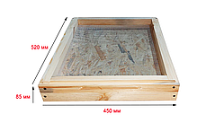 Гігієнічне дно з піддоном і алюмінієвою сіткою на 10 рам (Безкоштовна доставка)