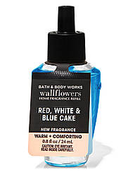 Змінний аромат для дифузору Bath and Body Works - Red, White & Blue Cake