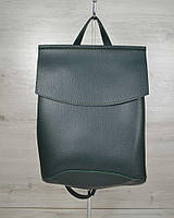 Женский рюкзак-сумка Welassie Зеленый (65-44208) z11-2024