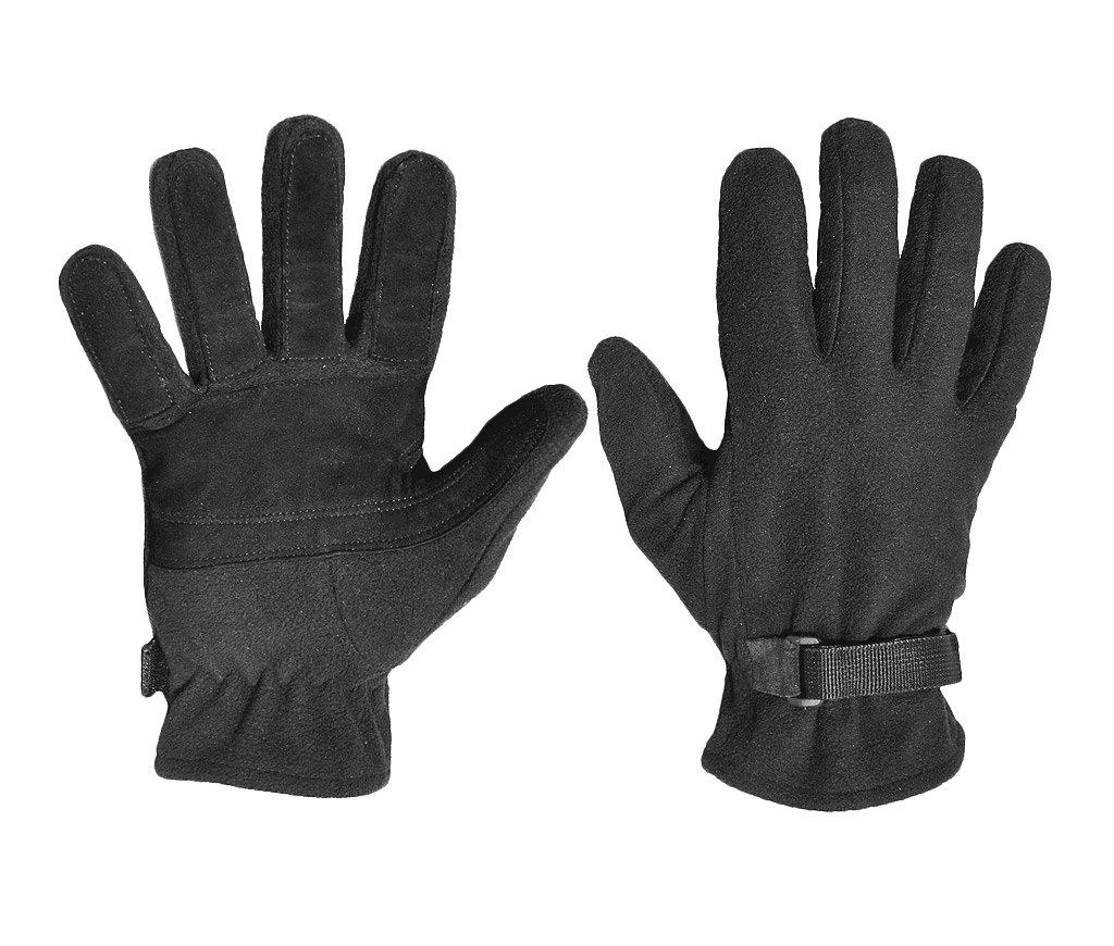 Рукавиці флісові з мембраною Texar WP 615 MON Black 09-FLE-GL-BL