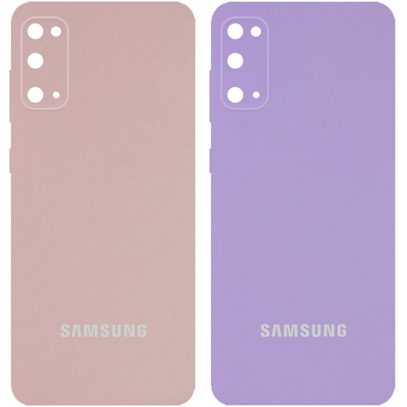 Чохол Silicone Cover Full Camera (AA) для Samsung Galaxy S20+