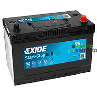 Автомобильный аккумулятор EXIDE Start-Stop EFB 6СТ-95Ah АзЕ ASIA 800A (EN) EL954