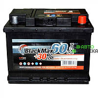 Автомобильный аккумулятор BlackMax 6СТ-60Ah АзЕ 520A (EN) B4005