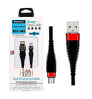 Кабель Reddax RDX-365 2.4A Micro USB 1m Fast Charging