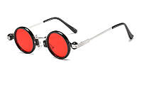 Круглые солнцезащитные очки стимпанк винтаж