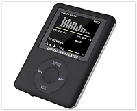 Плеер MP3 стальной в стиле iPod MX-891 металлический корпус fm Радио TF карты MP4 видео черный