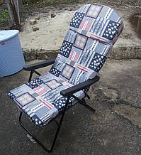 Крісло розкладне з матрацом на меблевій пружині