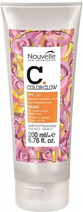 Маска Nouvelle Rev Up Color Refreshing Rame для підтримки кольору волосся Мідь 200 мл, фото 1
