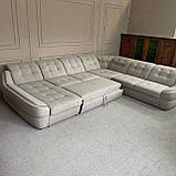 Новий розкладний диван в тканині, фото 5