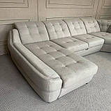 Новий розкладний диван в тканині, фото 9