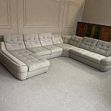 Новий розкладний диван в тканині, фото 6