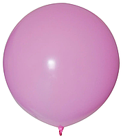 Латексный воздушный шар гигант без рисунка Balonevi Розовый пастель, 24" 61 см