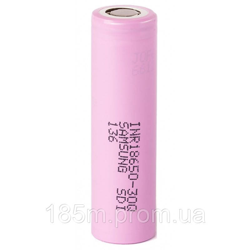 Samsung INR18650 Li ion 30Q 3000 mAh 15А - фото 1 - id-p1374443213