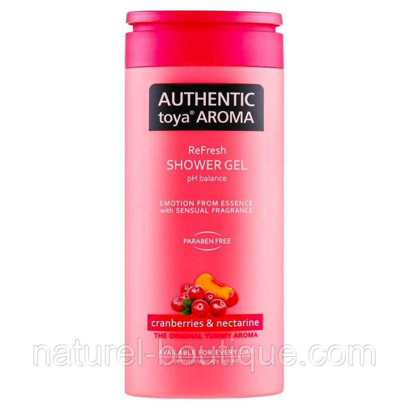Гель для душу AUTHENTIC Cranberries Nectarine 400 мл