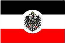 Прапор «Германської імперії з гербом» ́Deutsches Reich mit Wappen ́