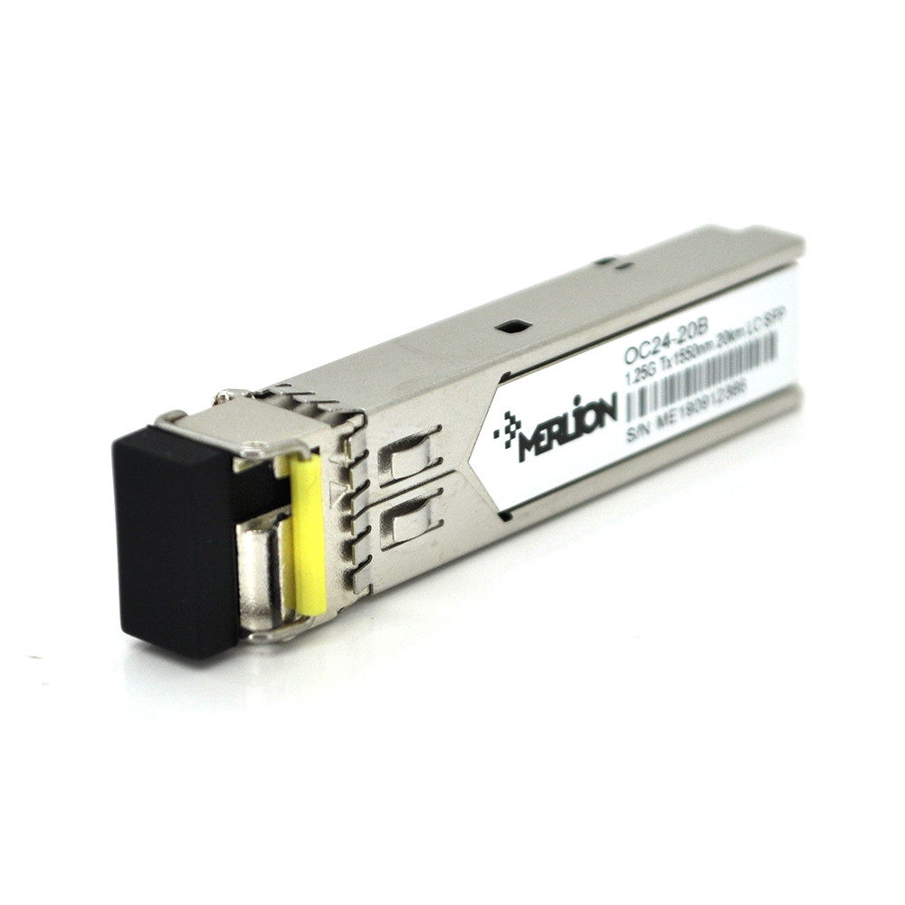 DR SFP модуль Merlion 1.25G 1550nm 20Km WDM LC
