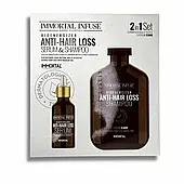 Набір проти випадання волосся 2в1 (сиворотка+шампунь) Imortal Infuse