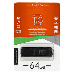 Flash Drive 64 GB T&G 011 Classic Series (TG011-64GBBK) Чорний