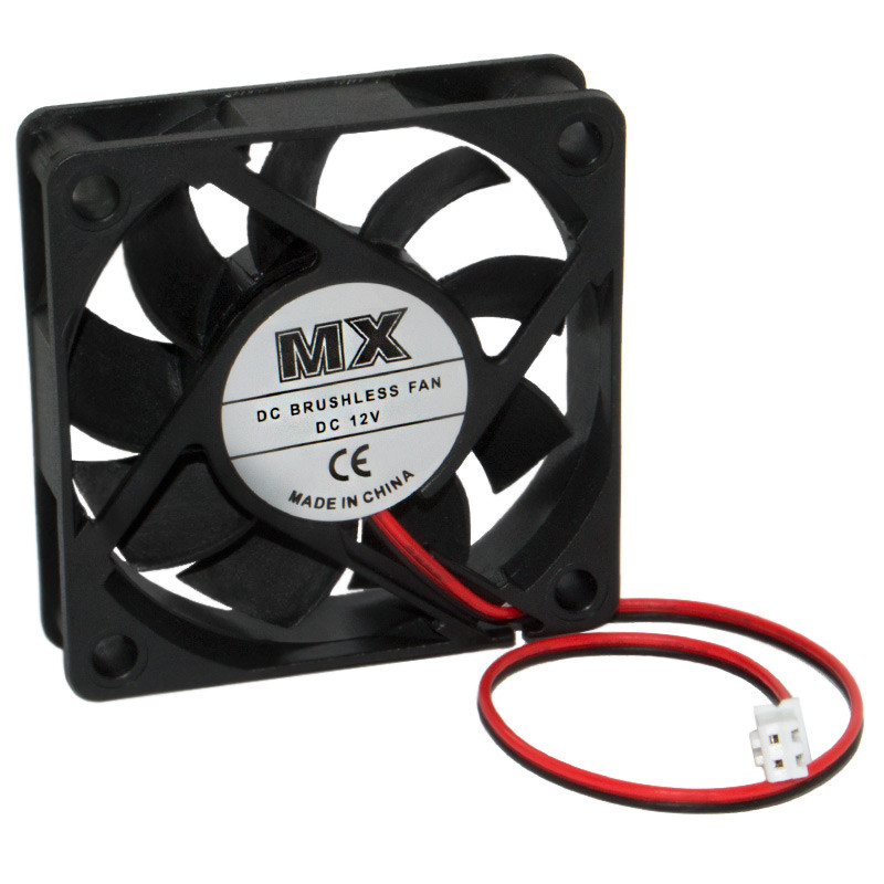 Вентилятор кулер MX-7015 70x70x15mm, 12V, 0.2A, 2 провода