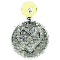 Неонове серце, підсвітка на лобове скло, легка, вантажівка, автобус