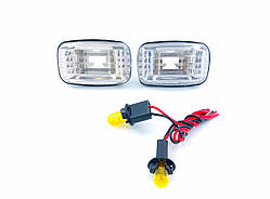 Поворотники на крило, універсальні повторювачі поворотів. Лампа жовта