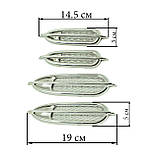 Молдинги на крило, на бампер, на двері. Молдинги на кузов автомобіля., фото 4