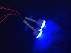 Блискучі болти, синій неон, болти для номерних знаків автомобіля