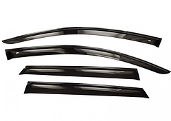 Mercedes S-Class. W220. 1998-2005. Мерседес 220. Дефлектори вікон, вітровики, вставні