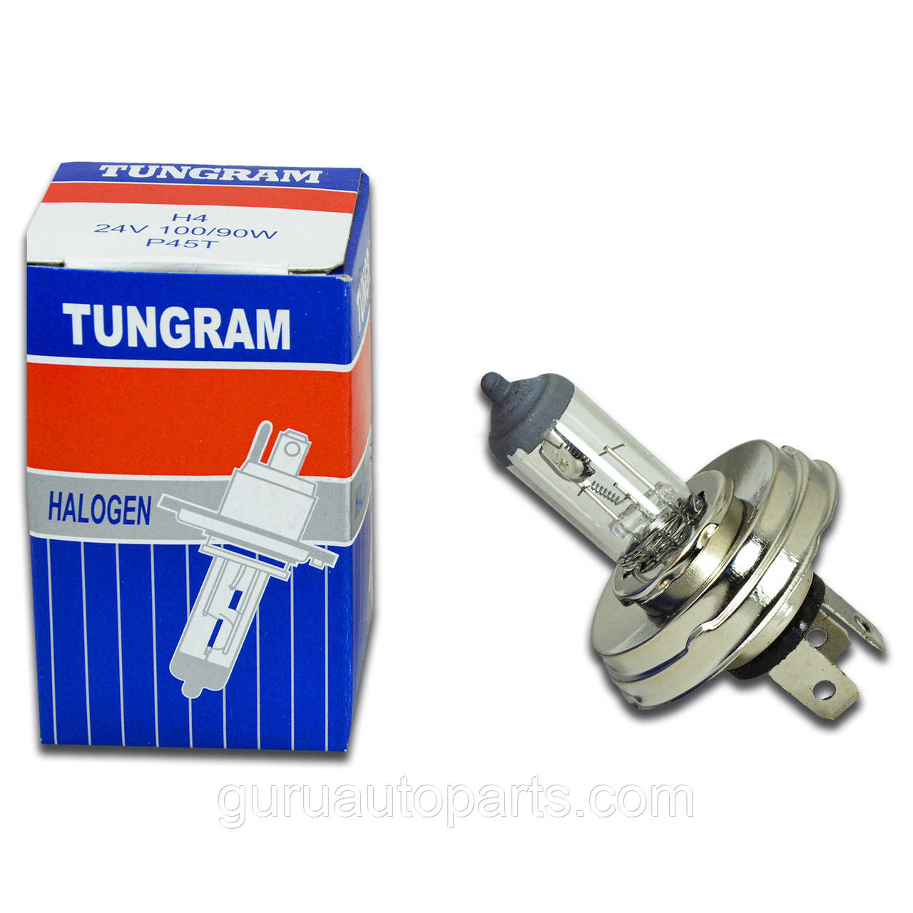 Легкова H4 12V 100/90W P43t Лампа TUNGRAM Strong Ligt