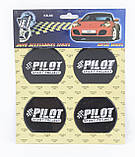 Наклейки на автомобільні ковпаки та диски/комплекс/розмір 60 мм/PILOT, фото 2
