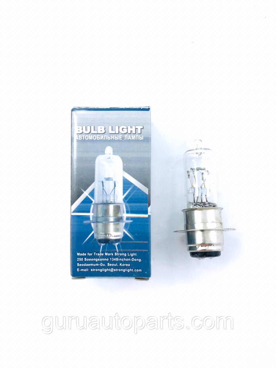 Мотолампа. Лампа для скутерів і мотоциклів P15D-25-1 6 V 32/21W T19
