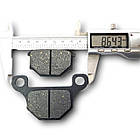 Гальмівні колодки 86х56мм мотоцикла Viper 150, фото 2