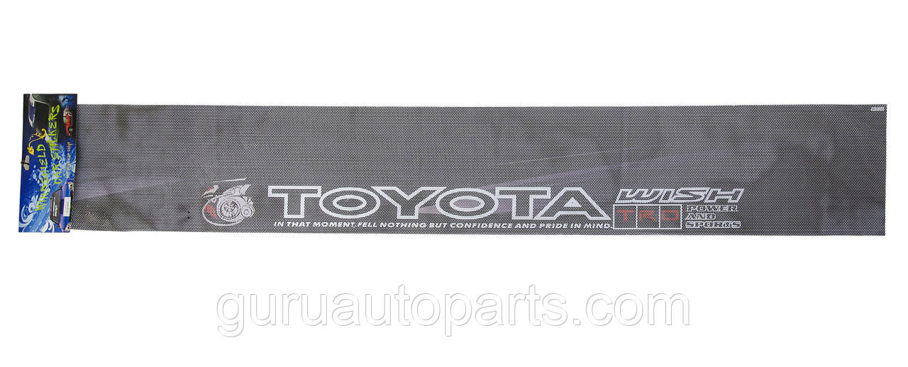 TOYOTA 130 см*20 см Наклейки автомобільні на лобове або заднє скло