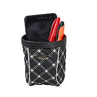 Тримач для смартфона та дрібниць в автомобіль, органайзер під канцтовари, сумка