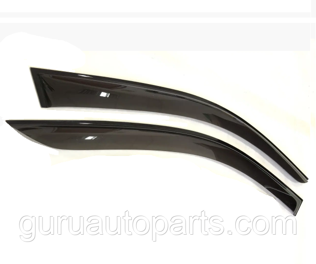 Mazda 6 GG. 2005-2007. Передні. Дефлектори вікон, вітровики на авто, вставні, Мазда 6, фото 1