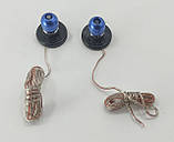 М'ячки синього кольору, габаритні вогні 12 вольтів, на двосторонньому скотчі, кріпляться куди завгодно., фото 3