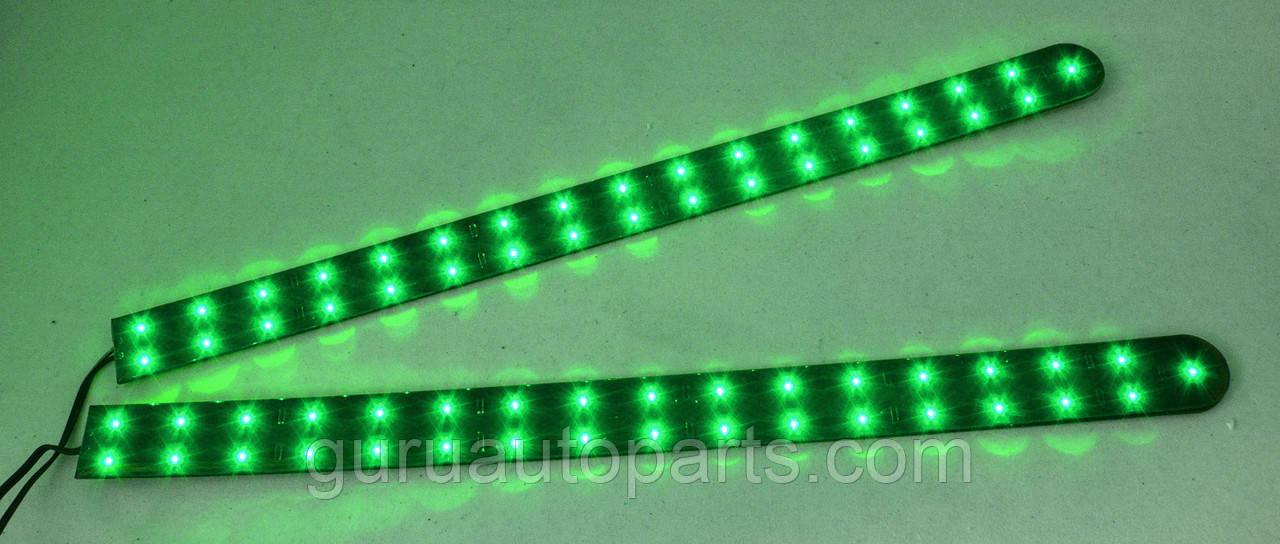 Діодні смуги/підсвітка салону, багажника, під торпеду/2 штуки по 32 см, фото 1