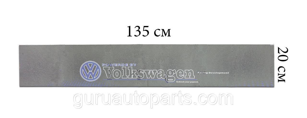 VOLKSWAGEN 135*20 см Наклейки автомобільні на лобове або заднє скло