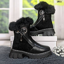 Черевики зимові для дівчинки підліткові Kimboo, фото 5